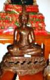 Buddhastatue Bronze