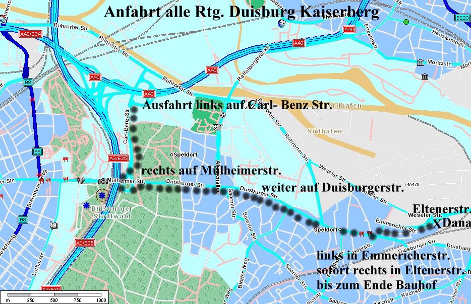 Anfahrtskizze Thai Kunst